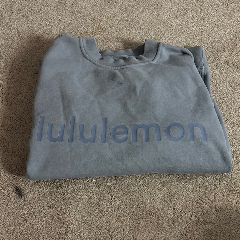 Lululemon Blue Sweatshirt
